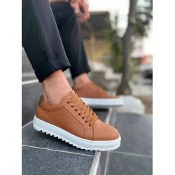 KB-DX2 Kuback Taba Deri Günlük Erkek Ayakkabı