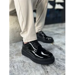 KB-X16 Kuback Kömür Rugan Günlük Erkek Ayakkabı