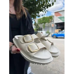 KBTX-1 Kuback Bej Günlük Kadın Terlik