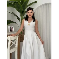 Late Yıldız Detaylı Elbise