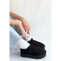 Mitay Siyah Süet Bot