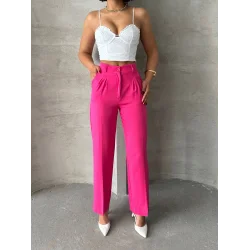 Palazzo fuşya pantolon