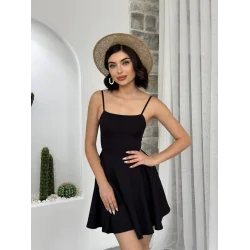 Pole İp Askılı Elbise