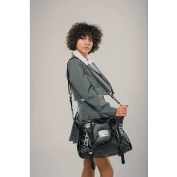 Tiven Siyah Cilt Omuz Ve Kol Çantası