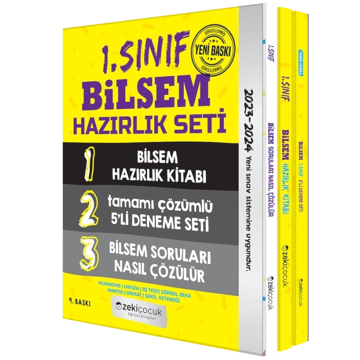 1. Sınıf Bilsem Hazırlık Seti