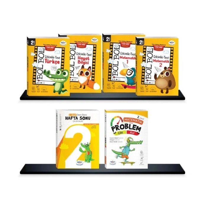 2. Sınıf Süper Ekonomik Set - 6 Parça - Öğretmen Evde Yayınları (2025-2026)