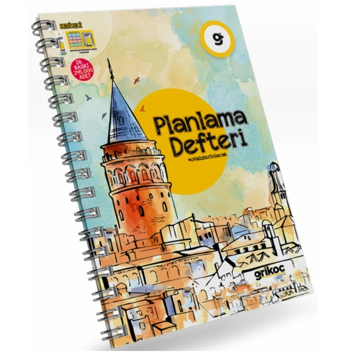 2024 Gri Koç Planlama Defteri