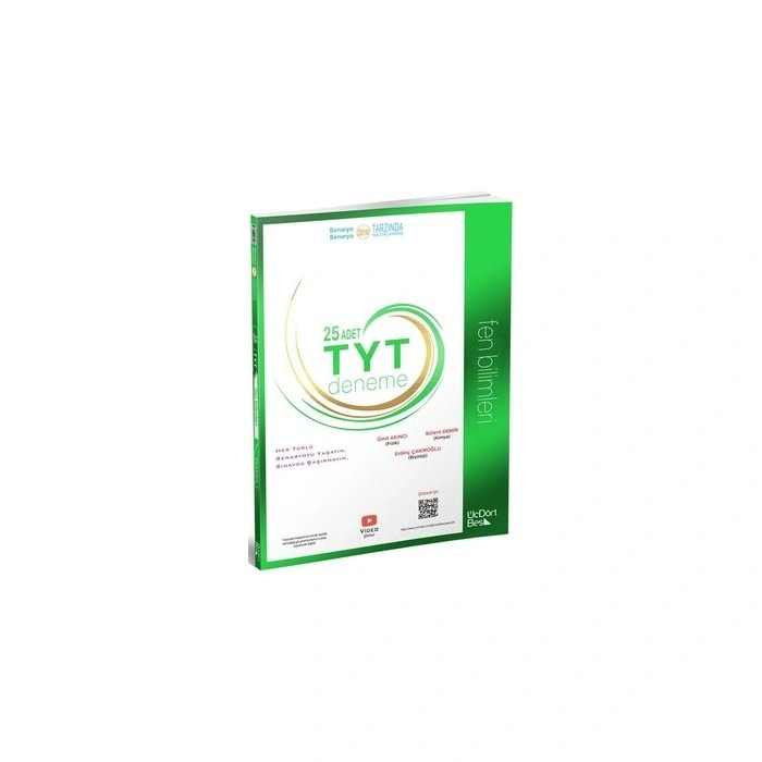 2025 / ÜçDörtBeş TYT Fen Bilimleri 25 li Deneme