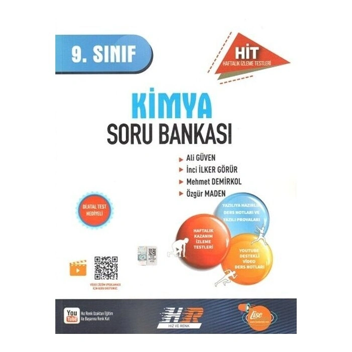 2026 Hız ve Renk 9. Sınıf Kimya HİT Soru Bankası