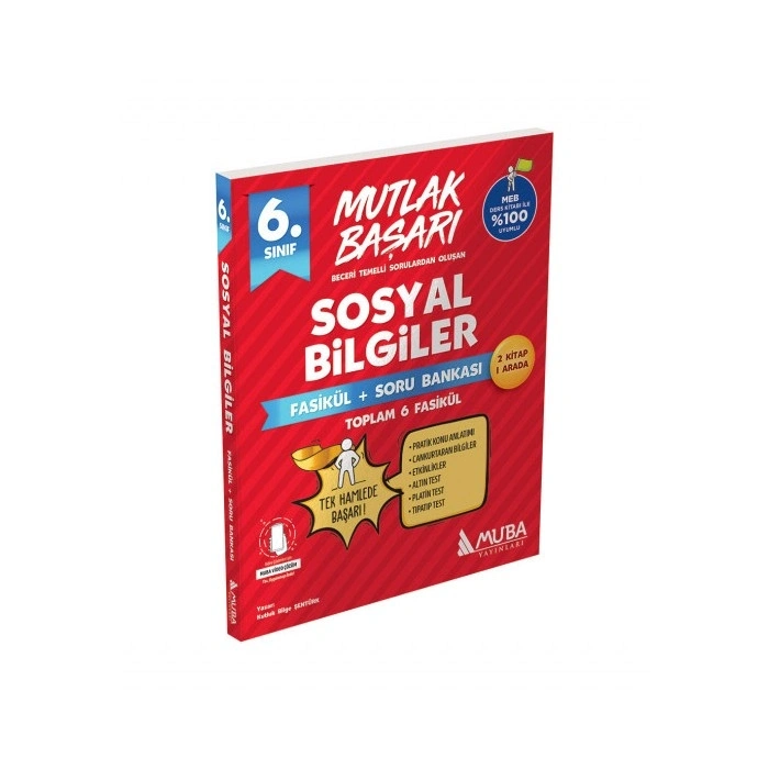 2026 Mutlak Başarı 6. Sınıf Sosyal Bilgiler Fasikül + Soru Bankası