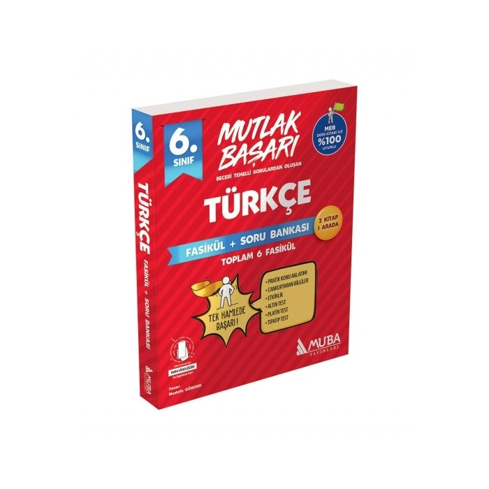 2026 Mutlak Başarı 6. Sınıf Türkçe Fasikül + Soru Bankası