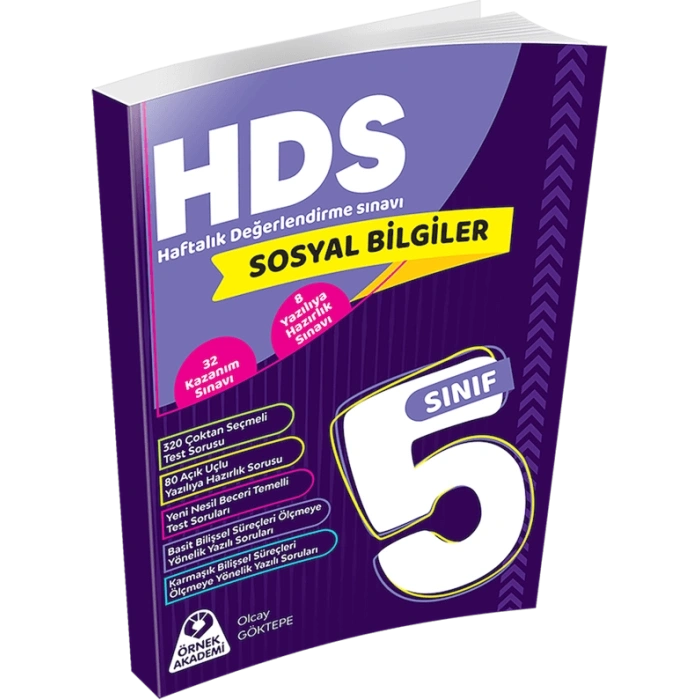 5. Sınıf Sosyal Bilgiler Haftalık Değerlendirme Sınavı HDS