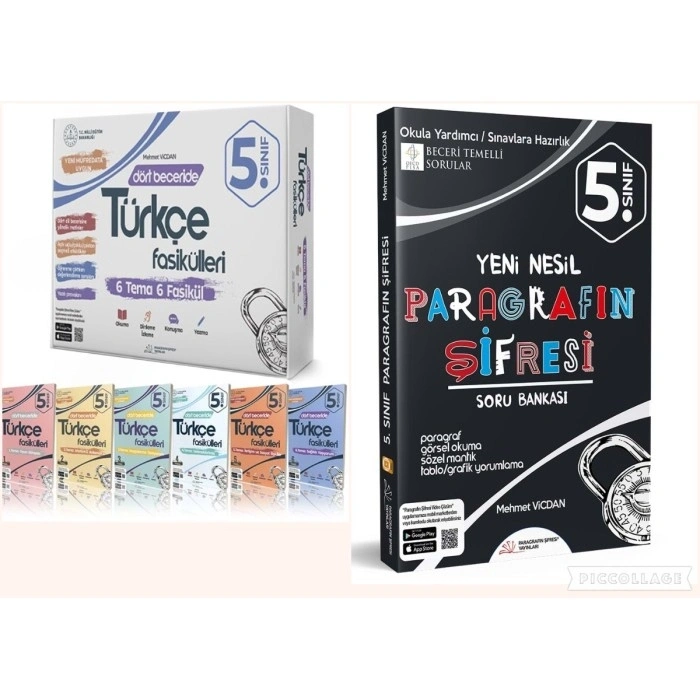 5. Sınıf Türkçe Set & 5. Sınıf Paragraf Soru Bankası