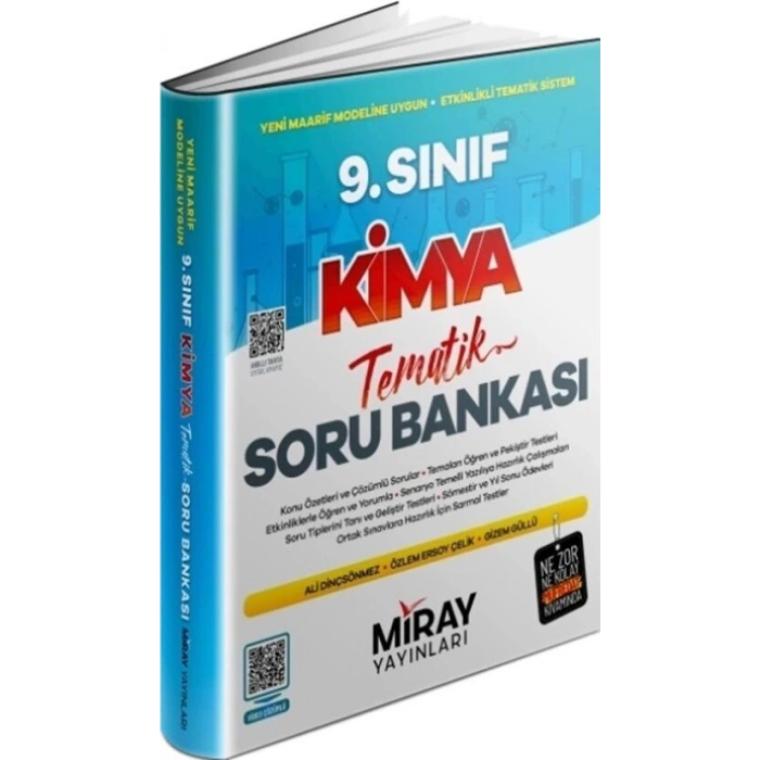 Miray Yayınları 9. Sınıf Kimya Konu Özetli Soru Bankası 2026