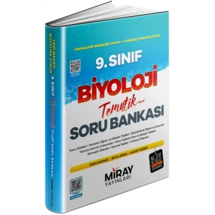 Miray Yayınları 9. Sınıf Biyoloji Soru Bankası