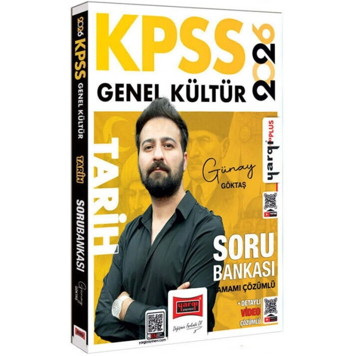 Yargı 2026 KPSS Genel Kültür Tamamı Çözümlü Tarih Soru Bankası