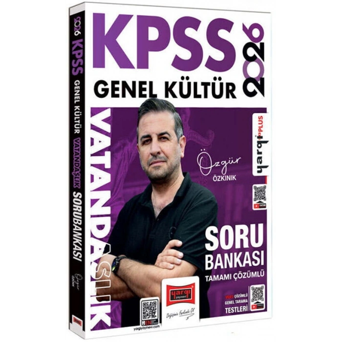 Yargı 2026 KPSS Genel Kültür Tamamı Çözümlü Vatandaşlık Soru Bankası