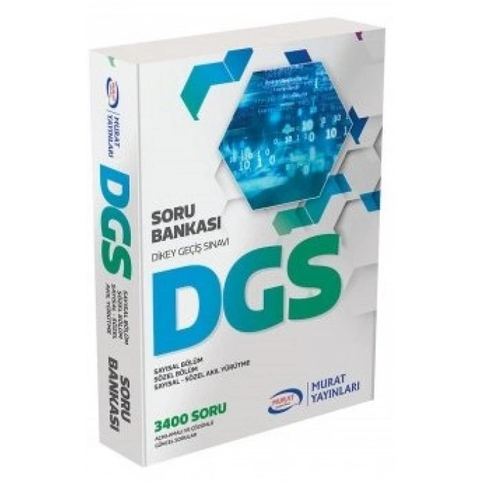 MURAT Yayınları DGS Soru Bankası
