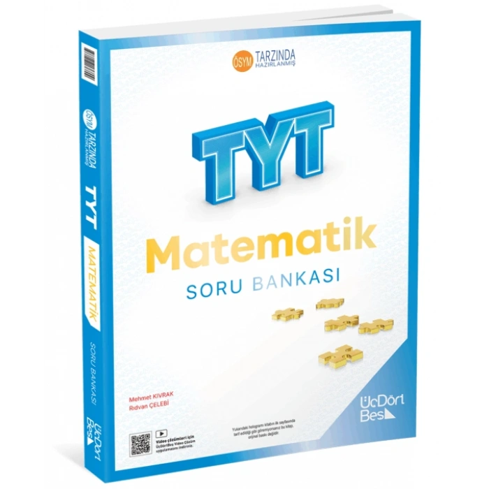 2026 | TYT Matematik Soru Bankası - 345 ÜçDörtBeş Yayınları