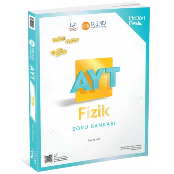 2026 AYT Fizik Soru Bankası Üç Dört Beş Yayınları