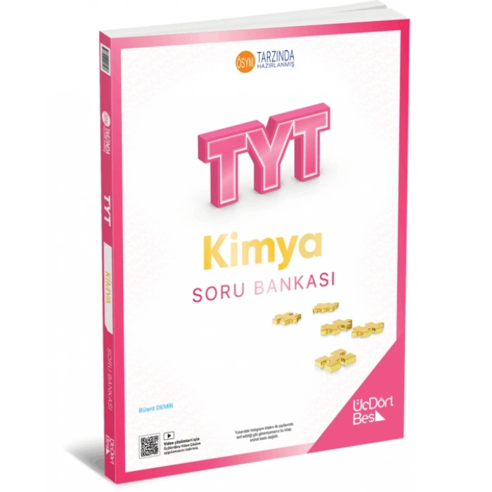 2026 TYT Kimya Soru Bankası Üç Dört Beş Yayınları