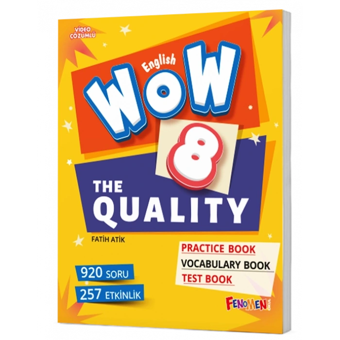 8. Sınıf LGS The Quality + Practice Book + Vocabulary Book + Test Book