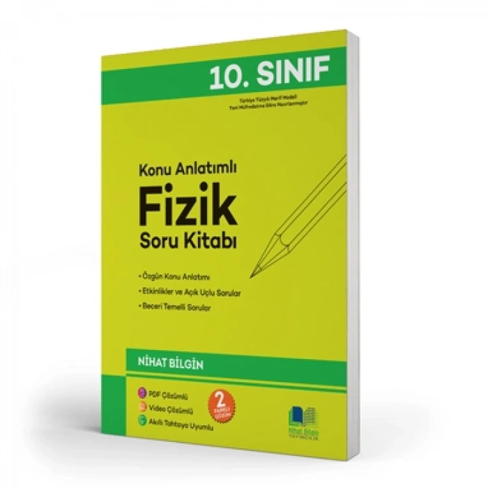 Nihat Bilgin 10. Sınıf Fizik Soru Kitabı (Tamamı Çözümlü)