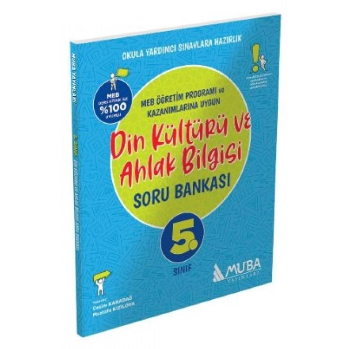 5. Sınıf Din Kültürü ve Ahlak Bilgisi Soru Bankasının İçeriği 2025 - MUBA