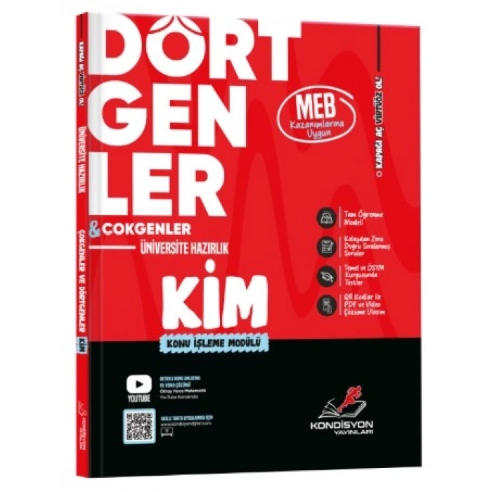 Kondisyon Yayınları Dörtgenler Virtüöz Serisi Konu İşleme Modülü