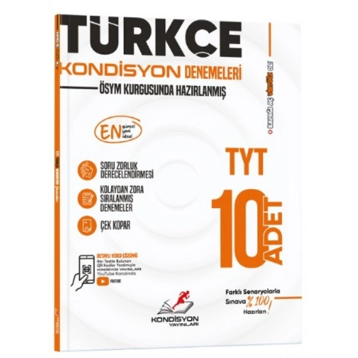 Kondisyon Yayınları TYT TÜRKÇE 10LU DENEME 2026