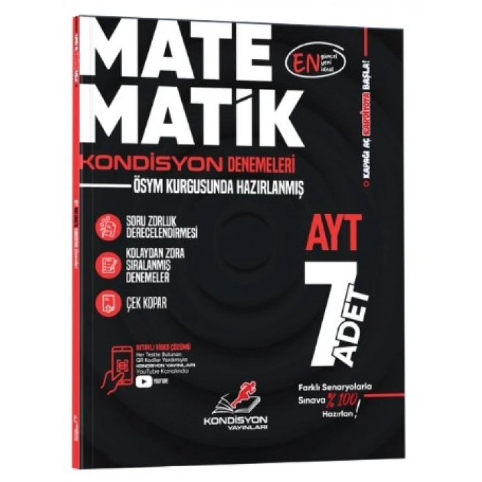 Kondisyon Yayınları AYT Matematik 7 li Deneme 2026