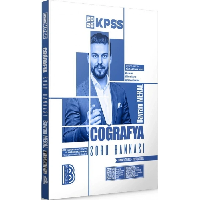 Benim Hocam 2026 KPSS Coğrafya Tamamı Çözümlü Soru Bankası