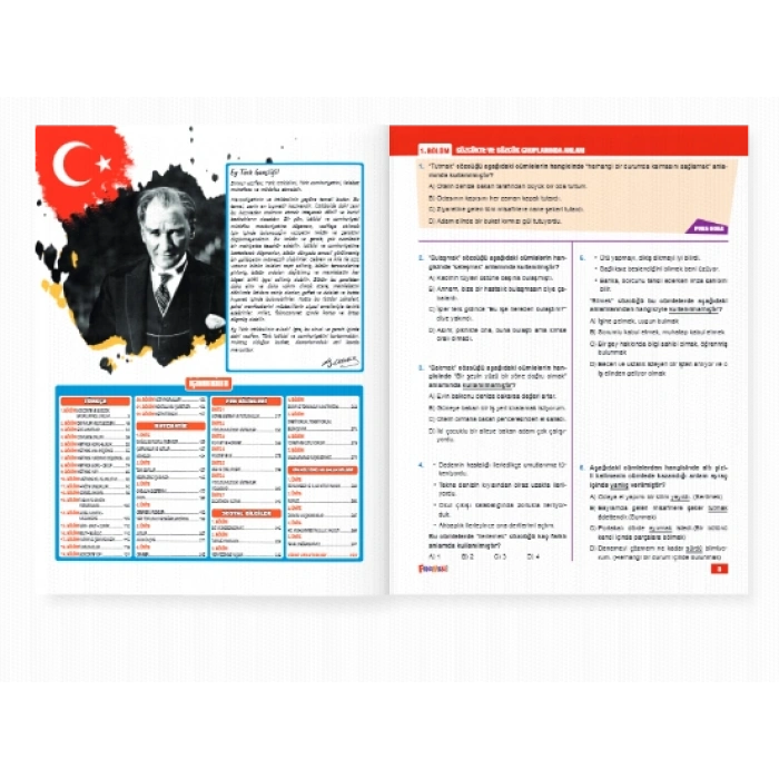 Fenomen 6. Sınıf PYBS Tüm Dersler Soru Bankası PYBS Deneme 2020-25 Çıkmış Soru