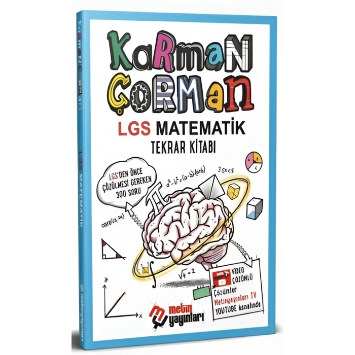 Karman Çorman LGS Matematik Tekrar Kitabı | Metin Yayınları 2026