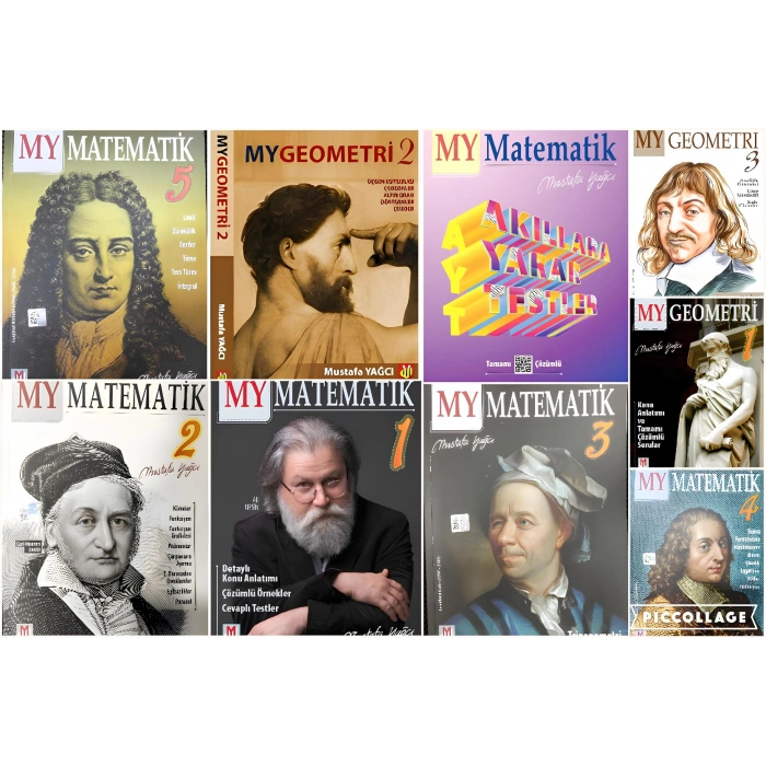 Mustafa Yağcı My Matematik & My Geometri Seti ve AYT Matematik Soru Bankası