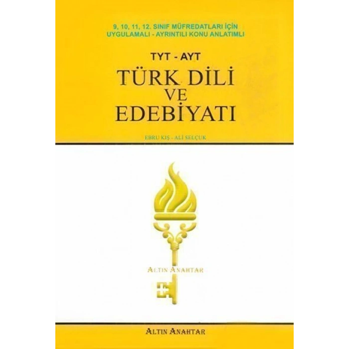 Altın Anahtar Yayınları TYT AYT Türk Dili ve Edebiyatı Konu Anlatımlı