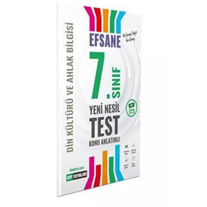 7. Sınıf Din Kültürü ve Ahlak Bilgisi Efsane Test