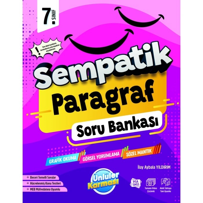 7. Sınıf Sempatik Paragraf Soru Bankası Ünlüler Karması 2026