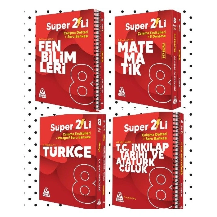 8. Sınıf LGS Tüm Dersler Süper İkili Tam Set | 2026