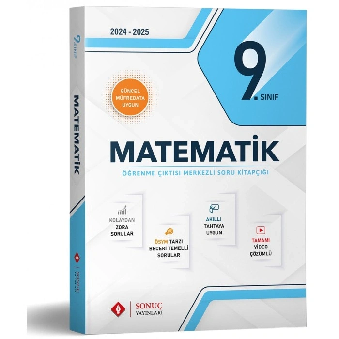 9. Sınıf Matematik Modüler Set Sonuç Yayınları 2025