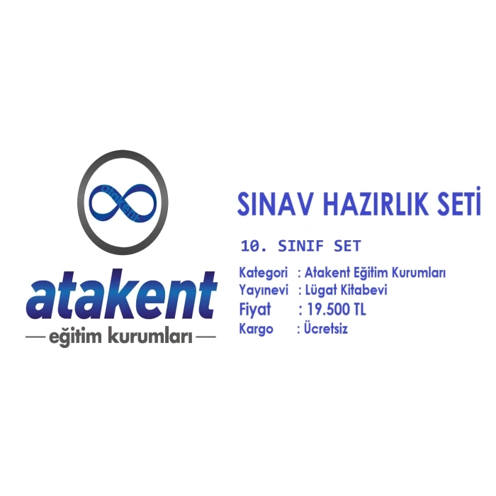 ATAKENT KOLEJİ 10. SINIF SINAV HAZIRLIK SETİ
