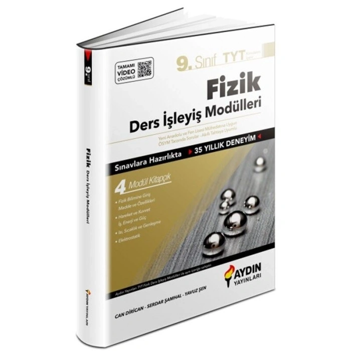 Aydın Yayınları 9. Sınıf Fizik Ders İşleyiş Modülleri