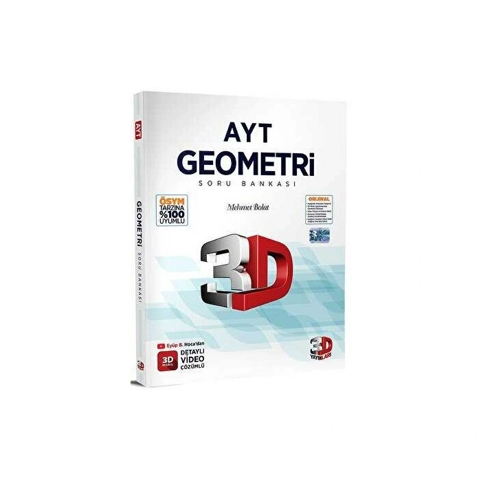 AYT Geometri Soru Bankası 3D Yayınları