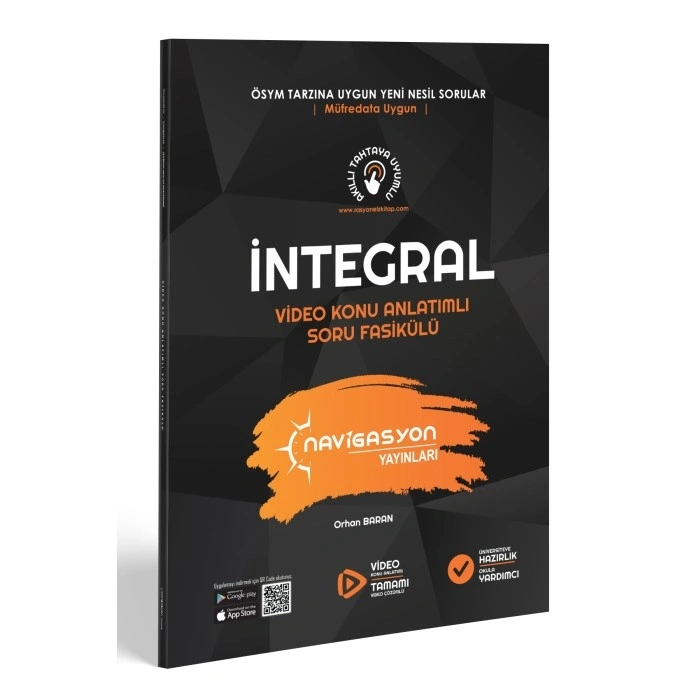 AYT İNTEGRAL Video Konu Anlatımlı Soru Fasikülü
