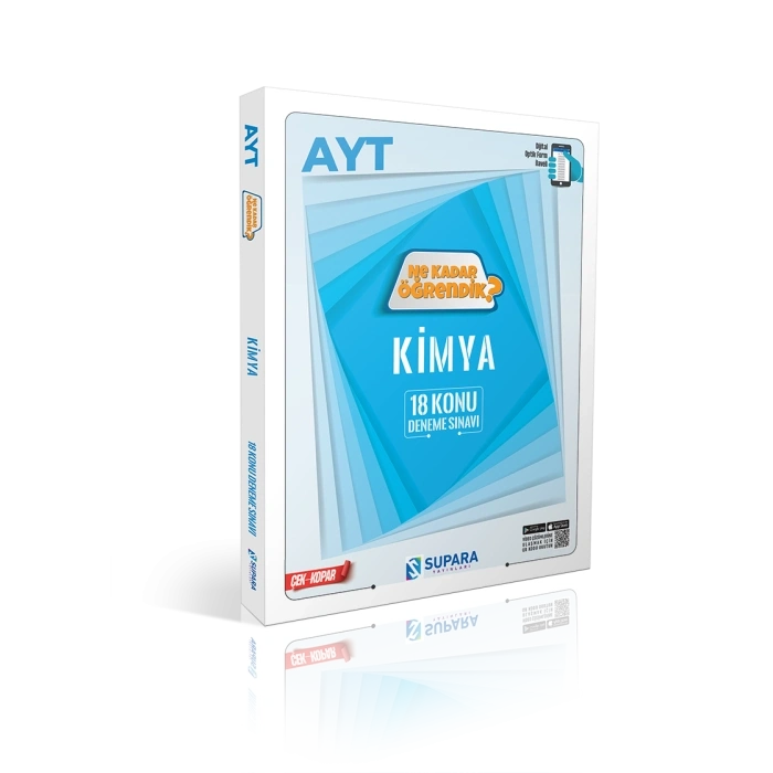 AYT Kimya 18 Konu Deneme Supara Yayınları