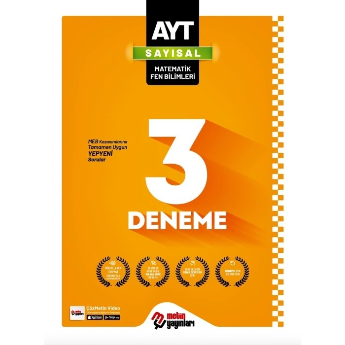 AYT Sayısal 3 Deneme (2024)