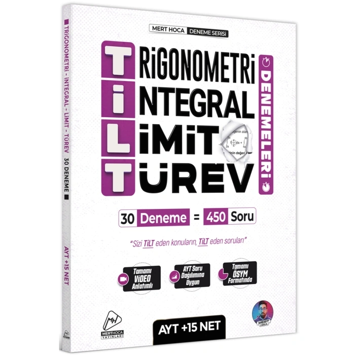 AYT TİLT Denemeleri - Trigonometri İntegral Limit Türev 30lu Deneme Mert Hoca