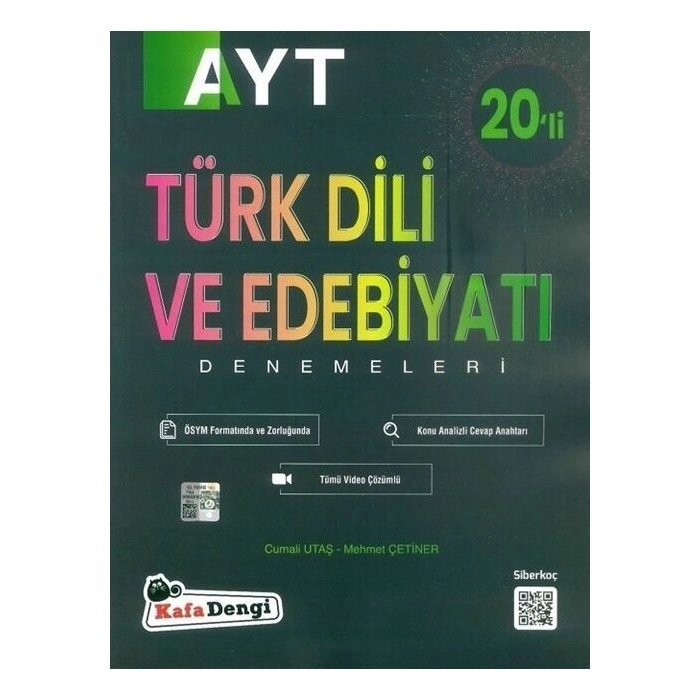 AYT Türk Dili ve Edebiyatı 20 li Deneme