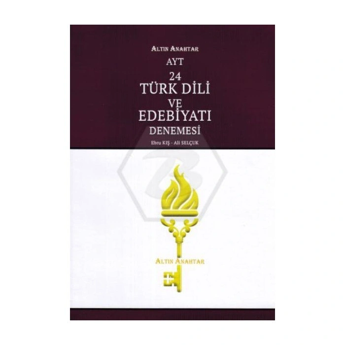 AYT Türk Dili ve Edebiyatı 24 Deneme Sınavı
