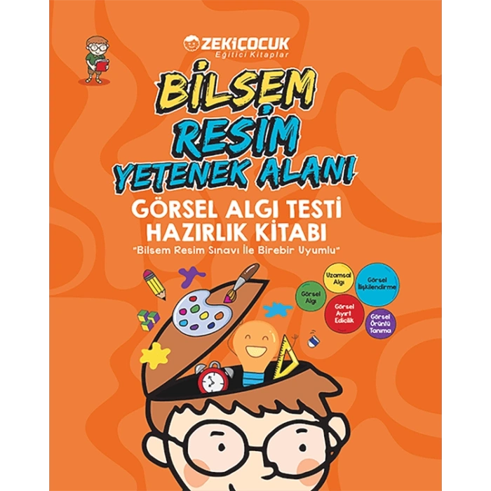 Bilsem Resim Yetenek Alanı Görsel Algı Testi Hazırlık Kitabı